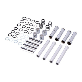 Complete Evo B.T. Pushrod Cover Kit. Chrome Pushrod Covers Mcs
