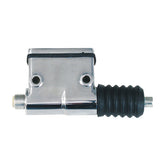 Rear Master Cylinder, Xl Sportster. Chrome Master Cylinder Brake Rear Mcs