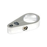 2 Piece Frame Cable Clamp. Throttle/Idle/Brake. Chrome Cable Clamps Mcs