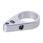 2 Piece Frame Cable Clamp. Throttle/Idle/Brake. Chrome Cable Clamps Mcs