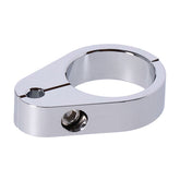 2 Piece Frame Cable Clamp. Throttle. Chrome Cable Clamps Mcs