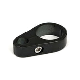 2 Piece Frame Cable Clamp. Clutch. Black Cable Clamps Mcs