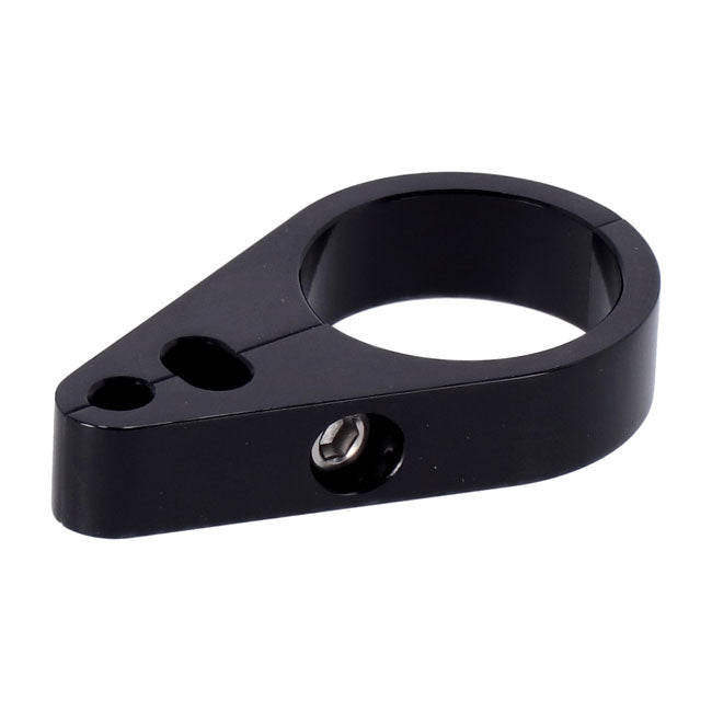 2 Piece Frame Cable Clamp. Throttle/Idle/Brake. Black Cable Clamps Mcs