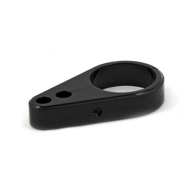 2 Piece Frame Cable Clamp. Throttle/Idle. Black Cable Clamps Mcs