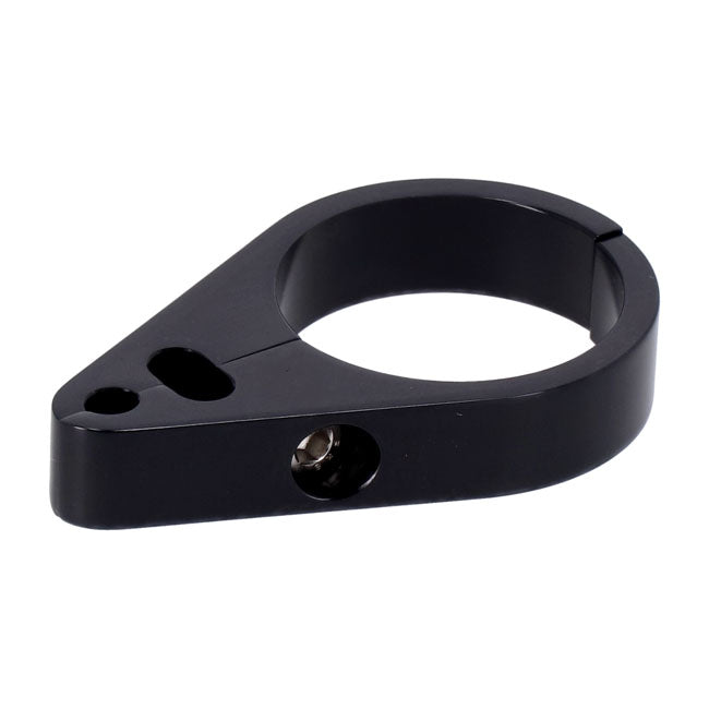 2 Piece Frame Cable Clamp. Throttle/Idle/Brake. Black Cable Clamps Mcs