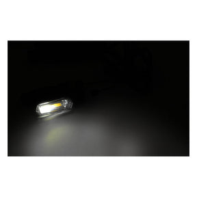 Cob, Led Turn Signal / Running Light Combo. Black Turn Signals Mcs