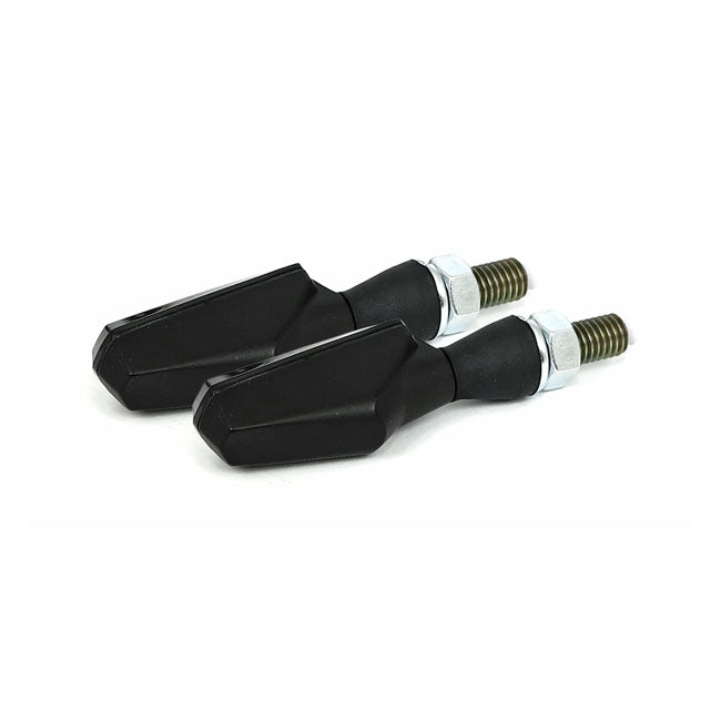 Cob, Led Taillight / Turn Signal Combo. Black Turn Signals Mcs
