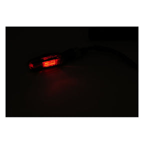 Cob, Led Taillight / Turn Signal Combo. Black Turn Signals Mcs