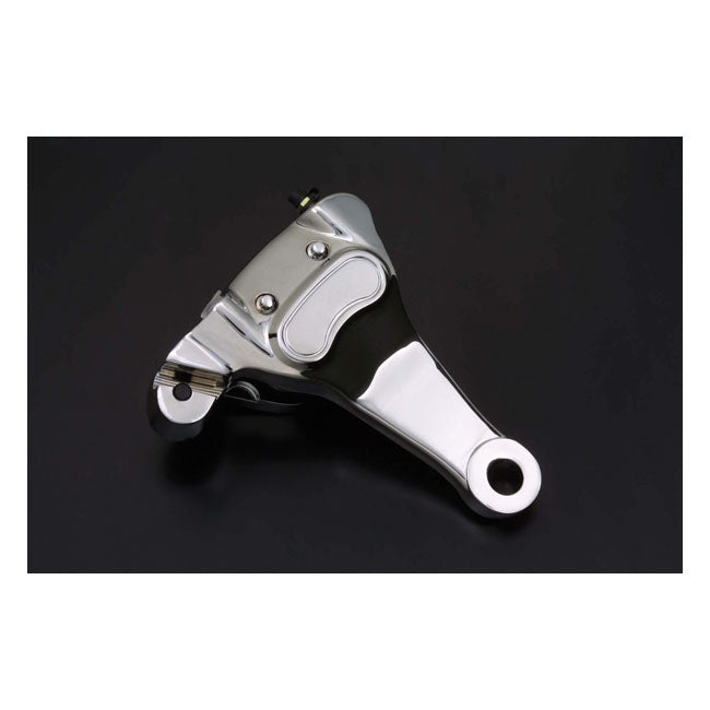 Brake Caliper & Bracket Assembly, Rear. Chrome Brake Calipers Mcs