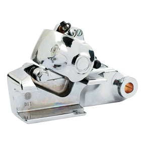 Brake Caliper With Bracket, Rear. Chrome Brake Calipers Mcs