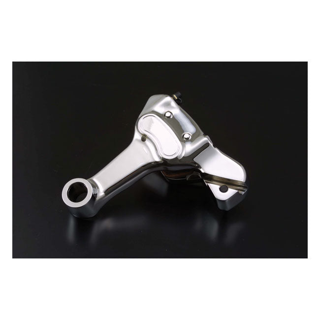 Brake Caliper & Bracket Assembly, Rear. Chrome Brake Calipers With Bracket Mcs