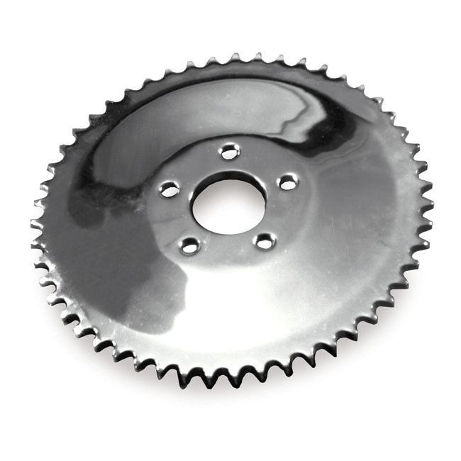 Rear Sprocket Solid, Chrome. 51t Sprockets Rear Wheel Mcs