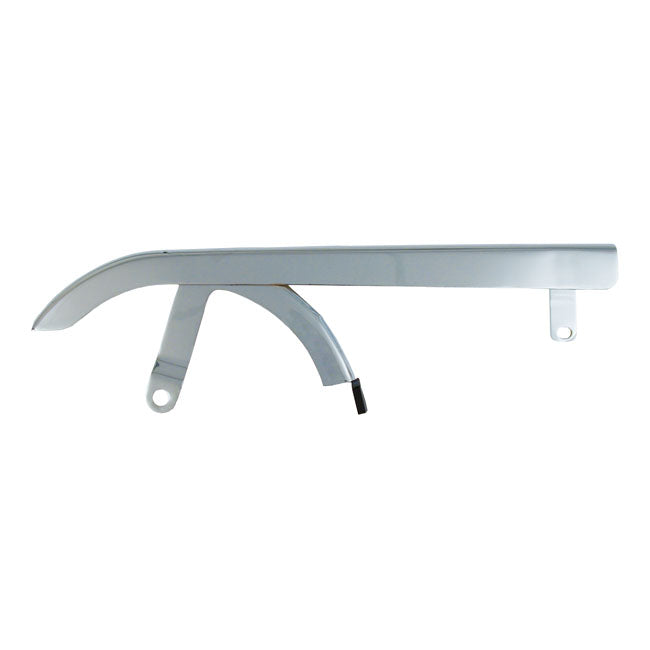 Upper Belt Guard, Xl Sportster. Chrome Belt Guards Mcs