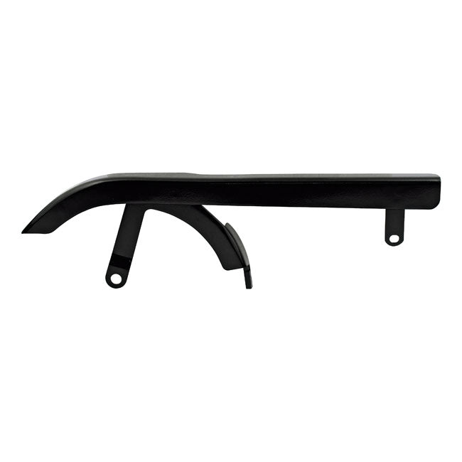 Upper Belt Guard, Xl Sportster. Black Belt Guards Mcs