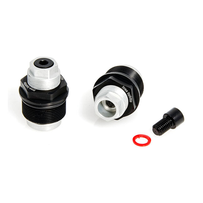 Free Spirits, Fork Spring Pre Load Adjusters Fork Tube Caps Free Spirits