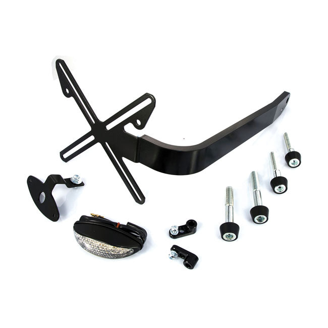 Free Spirits, Xg Street License Plate Bracket Kit. Black License Plate Brackets Free Spirits