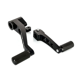 Free Spirits, Brake & Shift Lever Set. Black Brake Pedals Free Spirits