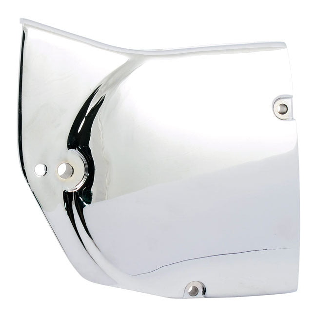 XL Sportster transmission sprocket cover. Chrome SPROCKET COVERS Mcs