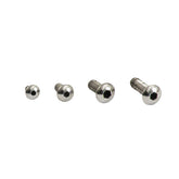 Buttonhead Bolt Pol. Ss 10/24 X 5/8 Bolts Usa Sizes Gardner Westcott