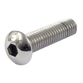 Buttonhead Bolt Pol. Ss 3/8 16 X 1 1/2 Bolts Usa Sizes Gardner Westcott