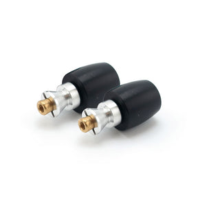 TRW, bar ends for 22mm steel handlebars. Black HANDLEBAR MISC Trw