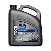 Bel-Ray EXL mineral 4T engine oil 10W-40. 4L Bel Ray