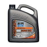 Bel-Ray V-Twin mineral motor oil, 20W50. 4L OILS Bel Ray