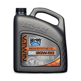 Bel-Ray V-Twin semi-synthetic motor oil, 20W50. 4L OILS Bel Ray