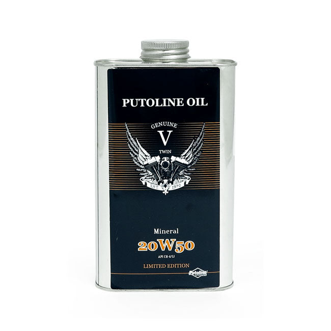 Putoline, 20 W50 Mineral. 1 Liter Oils Putoline