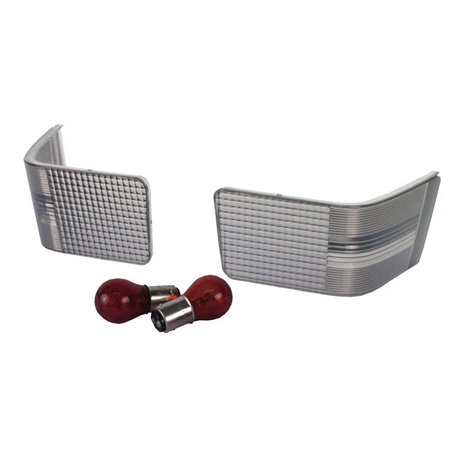 Tour Pak Replacement Lens Kit. Smoke Lens Tourpacks Mcs