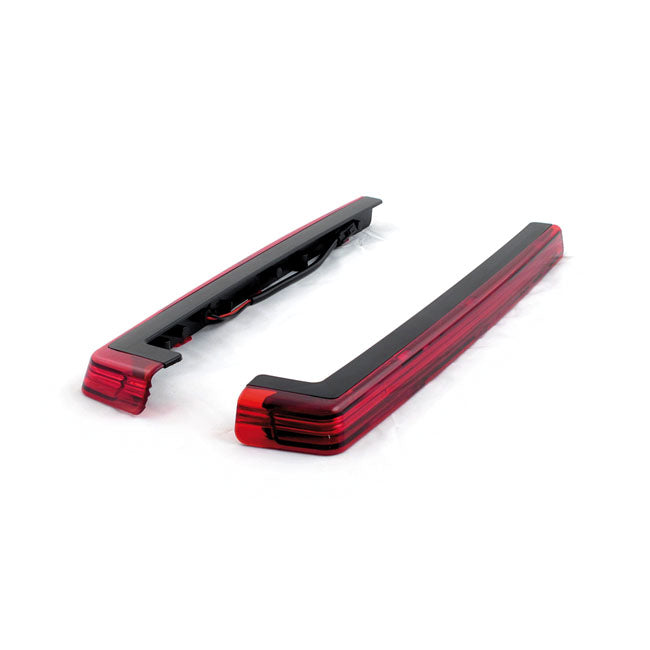 Tour Pak Led Light Kit, Side Markers. Red Lens Tourpacks Mcs