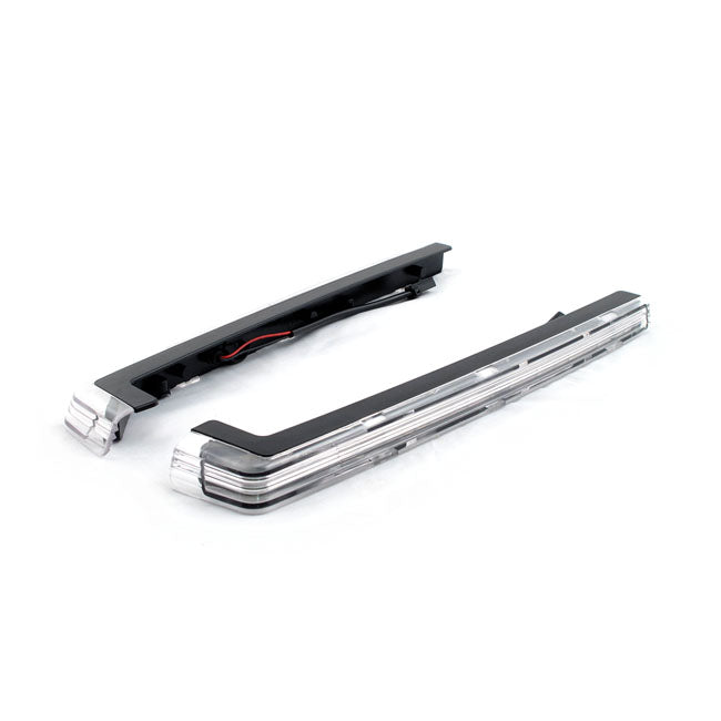 Tour Pak Led Light Kit, Side Markers. Clear Lens Tourpacks Mcs