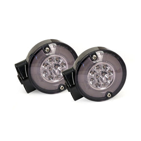 Ringers, Fl Led Turn Signals. Rear. Black Turn Signals Mcs