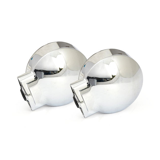 Ringers, Fl Led Taillight/Turn Signals. Rear. Chrome Turn Signals Mcs