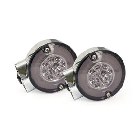 Ringers, Fl Led Taillight/Turn Signals. Rear. Chrome Turn Signals Mcs