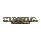 Honda Fuel Tank Emblem, Gold Bike Emblems Mcs