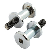 Custom Smooth Riser Mount Kit. Chrome, 1/2 13 Threaded Risers Mounts Mcs