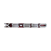 Yamaha Side Cover Emblem, Red Bike Emblems Mcs