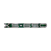 Yamaha Side Cover Emblem, Green Bike Emblems Mcs