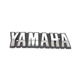 Yamaha Fuel Tank Emblem, Silver Bike Emblems Mcs