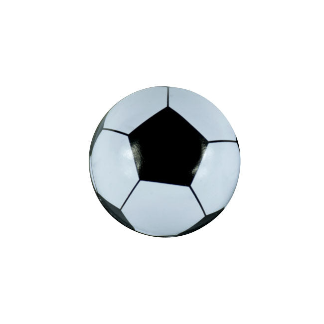 Trik Topz, Soccer Ball valve caps. Black TIRE VALVE STEMS AND CAPS Trik Topz