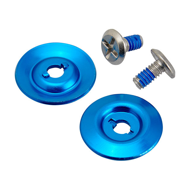 Biltwell Helmet Gen2 Hardware Kit blue HELMETS Biltwell