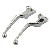 Handlebar Lever Set, 93 Up Style. Chrome Handlebar Lever Sets Mcs