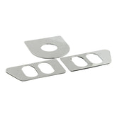 Chrome Ignition & Switch Cover Set 3pcs Ignition Switch Covers Mcs