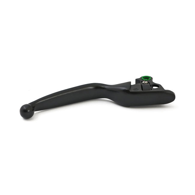 Handlebar Lever Kit Wide Blade, Grooved. Black Handlebar Lever Sets Mcs