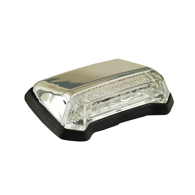 Nitro, Mini Fender Led Taillight. Chrome. Clear Lens Taillights Mcs