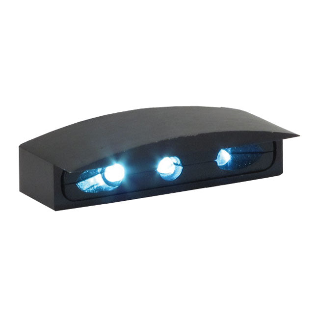 Micro Led License Plate Light, Black Housing License Plate Lights Mcs