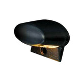 License Plate Light Oval, Black. Ece Appr. License Plate Lights Mcs