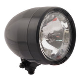 Nevada 4" Stretched Abs Headlamp. Black Headlamps Mcs