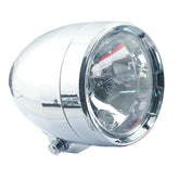 Nevada 4" Stretched Abs Headlamp. Chrome Headlamps Mcs